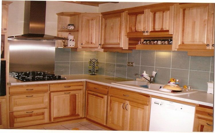 Cuisine classique en bois