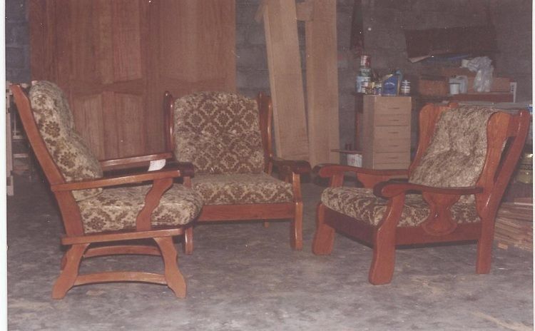 Banquette tapissée